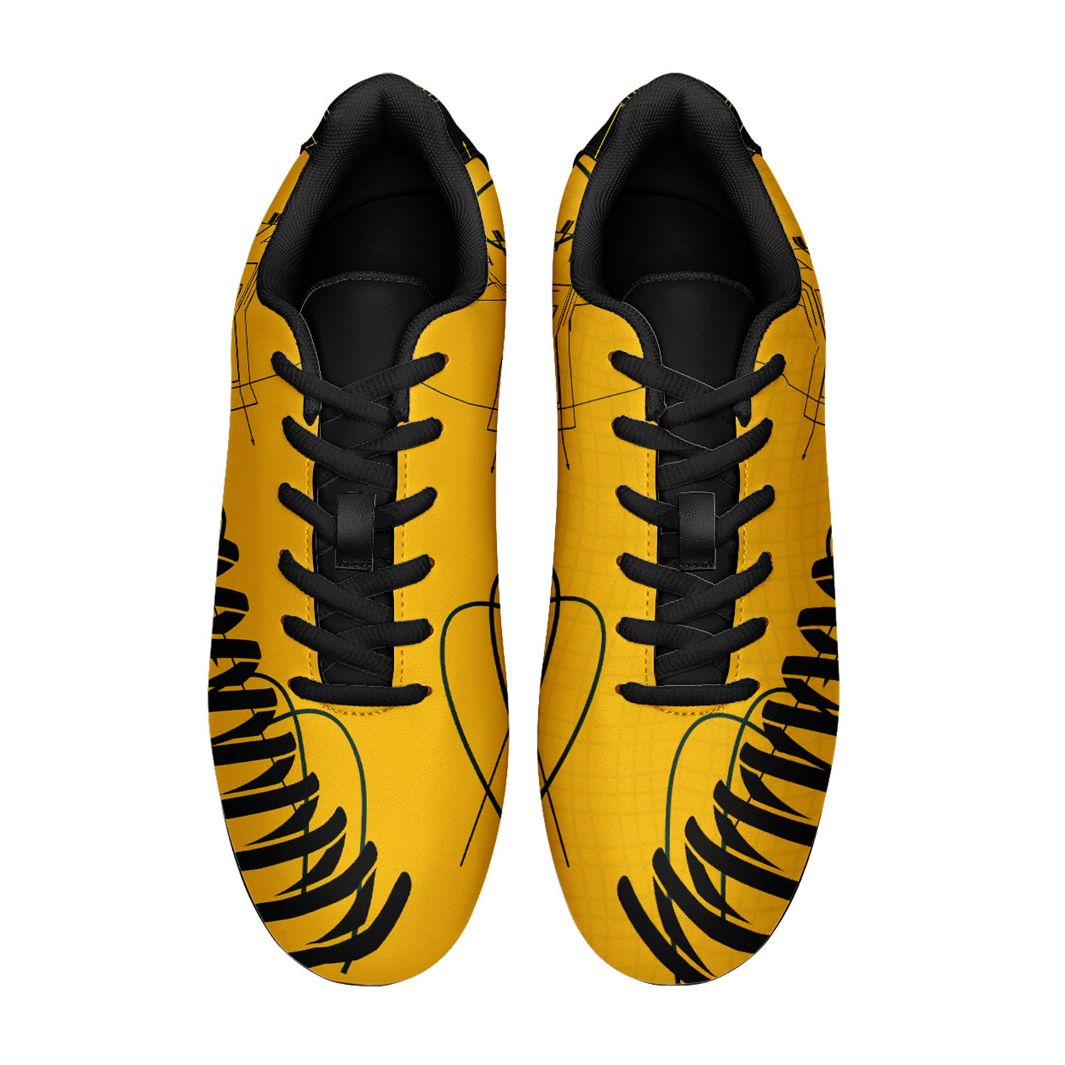 Custom 2022 FIFA World Cup Schweden Team Outdoor Firm Ground Fußballschuhe